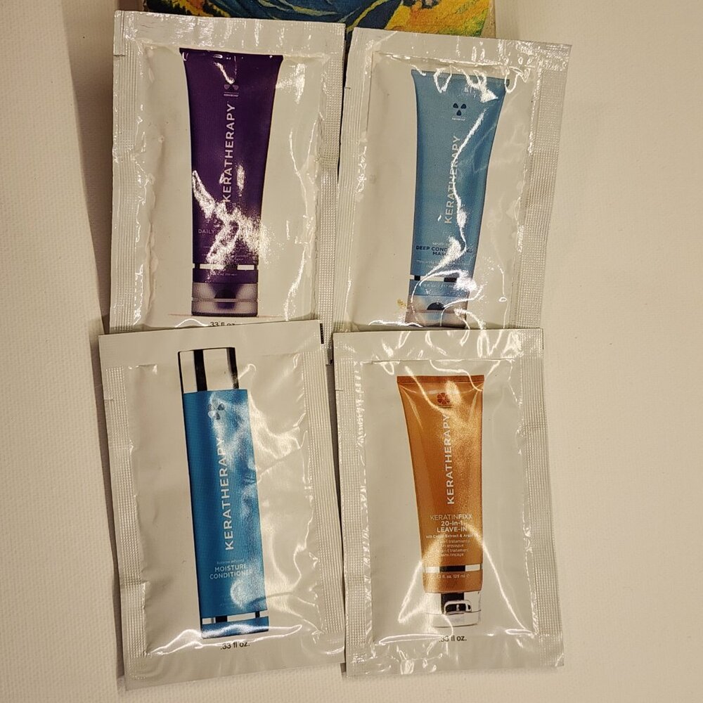 4pc Keratherapy Conditioning/Masque/Styling Cream/Leave In Bundle - Picture 3 of 4